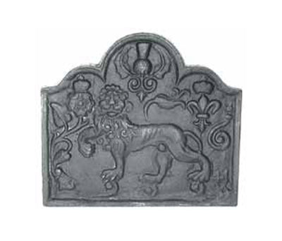 Laughing Lion Cast Iron Fireback