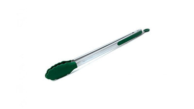 Big Green Egg Stainless Steel Silicone Tipped 16" BBQ Tongs