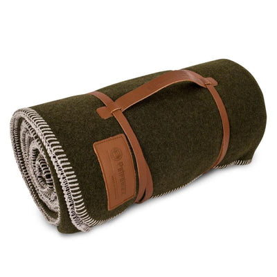 Petromax Wool Blanket 150 x 200cm Moss Green